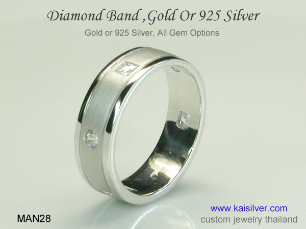 diamond band rings 